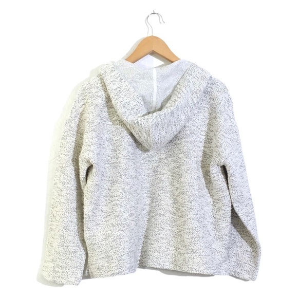 Madewell Women's Textural Hooded Open Jacket S - Picture 7 of 11